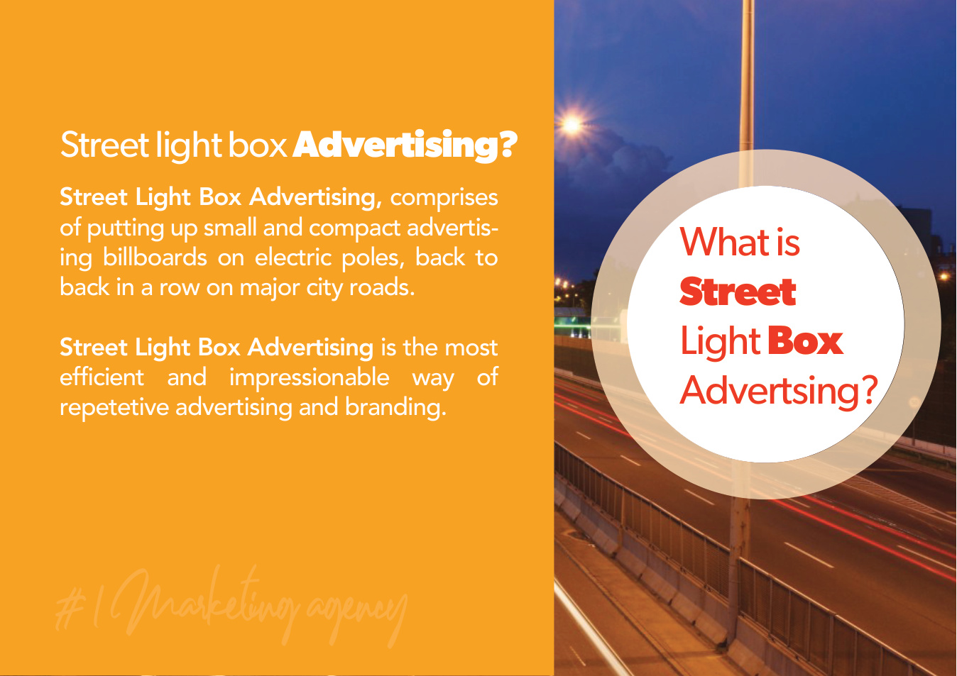 Billboard and highway visibility